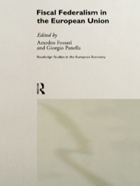 Imagen de portada: Fiscal Federalism in the European Union 1st edition 9780415202626