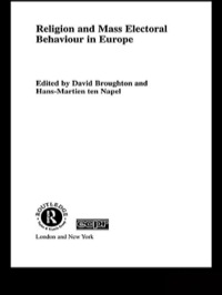 Cover image: Religion and Mass Electoral Behaviour in Europe 1st edition 9780415201292