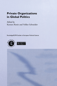 Immagine di copertina: Private Organisations in Global Politics 1st edition 9780415201285