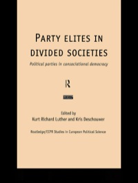 Cover image: Party Elites in Divided Societies 1st edition 9780415201278