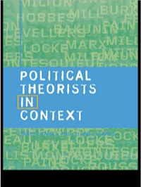 Cover image: Political Theorists in Context 1st edition 9780415201254