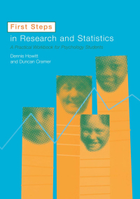 Cover image: First Steps In Research and Statistics 1st edition 9780415201018