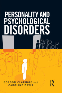 صورة الغلاف: Personality and Psychological Disorders 1st edition 9780340807149