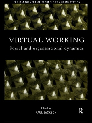 Imagen de portada: Virtual Working 1st edition 9780415200882