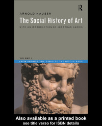 Cover image: Social History of Art, Volume 1 3rd edition 9781138168077