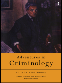 Cover image: Adventures in Criminology 1st edition 9780415198752