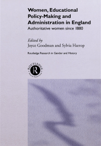 Omslagafbeelding: Women, Educational Policy-Making and Administration in England 1st edition 9781138987241