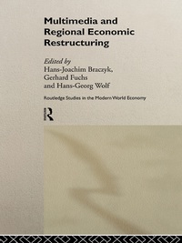 Omslagafbeelding: Multimedia and Regional Economic Restructuring 1st edition 9780415198578