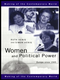 Imagen de portada: Women and Political Power 1st edition 9780415198516