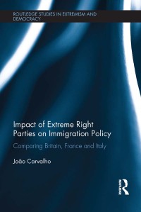 Imagen de portada: Impact of Extreme Right Parties on Immigration Policy 1st edition 9781138676237