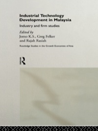 صورة الغلاف: Industrial Technology Development in Malaysia 1st edition 9780415197663