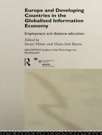 Cover image: Europe and Developing Countries in the Globalized Information Economy 1st edition 9780415197045