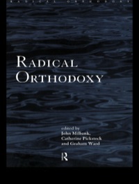 Cover image: Radical Orthodoxy 1st edition 9780415196987