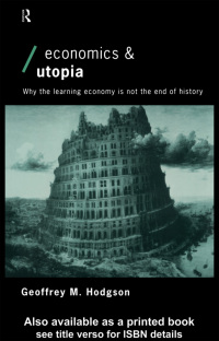 Cover image: Economics and Utopia 1st edition 9780415075060