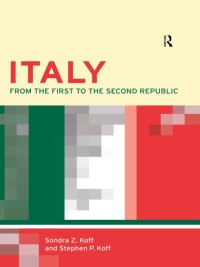 صورة الغلاف: Italy 1st edition 9780415196635