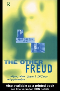 Cover image: The Other Freud 1st edition 9780415196598