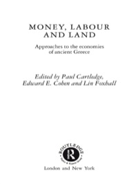 Cover image: Money, Labour and Land 1st edition 9780415196499