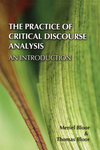Immagine di copertina: The Practice of Critical Discourse Analysis: an Introduction 1st edition 9780340912379