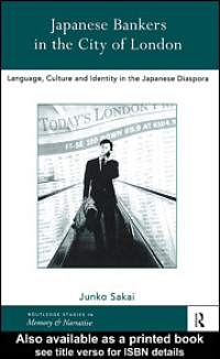 Imagen de portada: Japanese Bankers in the City of London 1st edition 9780415196017