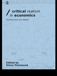 Imagen de portada: Critical Realism in Economics 1st edition 9780415195676