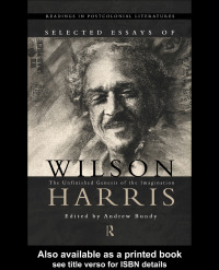 Cover image: Selected Essays of Wilson Harris 1st edition 9780415195652