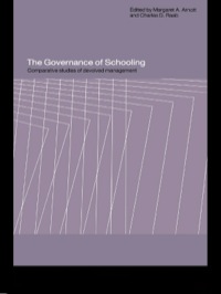 Omslagafbeelding: The Governance of Schooling 1st edition 9780415195379