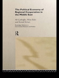 Omslagafbeelding: The Political Economy of Regional Cooperation in the Middle East 1st edition 9780415194457