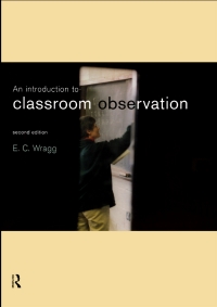 Imagen de portada: An Introduction to Classroom Observation 3rd edition 9780415194402