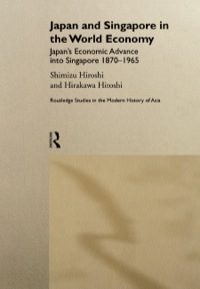 Cover image: Japan and Singapore in the World Economy 1st edition 9780415192361