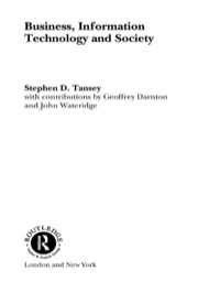 صورة الغلاف: Business, Information Technology and Society 1st edition 9780415192125