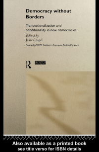 Imagen de portada: Democracy without Borders 1st edition 9780415192026
