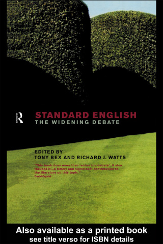 صورة الغلاف: Standard English 1st edition 9780415191630