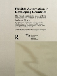Imagen de portada: Flexible Automation in Developing Countries 1st edition 9780415191531
