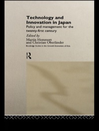 Imagen de portada: Technology and Innovation in Japan 1st edition 9780415191524