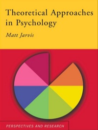Cover image: Theoretical Approaches in Psychology 1st edition 9780415191074