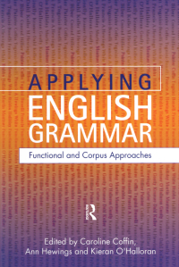 Cover image: Applying English Grammar. 1st edition 9781138156630