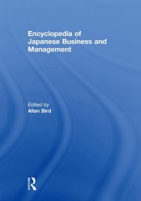 表紙画像: Encyclopedia of Japanese Business and Management 1st edition 9780415189453