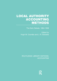 Imagen de portada: Local Authority Accounting Methods Volume 1 (RLE Accounting) 1st edition 9780415856416