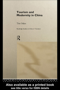 Imagen de portada: Tourism and Modernity in China 1st edition 9780415188500
