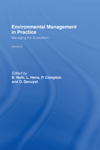 Cover image: Environmental Management in Practice: Vol 3 1st edition 9780415187916