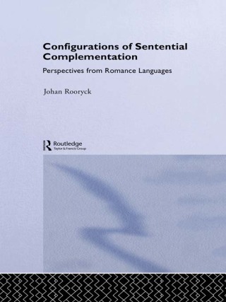 Immagine di copertina: Configurations of Sentential Complementation 1st edition 9780415187794