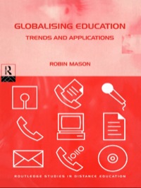 Cover image: Globalising Education: Trends and Applications 1st edition 9780415186872