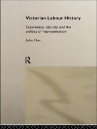 Cover image: Victorian Labour History 1st edition 9780415186742