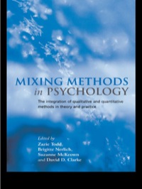 Immagine di copertina: Mixing Methods in Psychology 1st edition 9780415186506