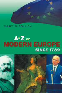 Imagen de portada: An A-Z of Modern Europe Since 1789 1st edition 9780415185974