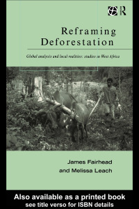 Imagen de portada: Reframing Deforestation 1st edition 9780415185905
