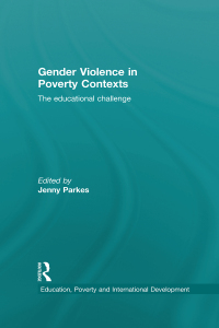 صورة الغلاف: Gender Violence in Poverty Contexts 1st edition 9780415712491