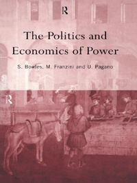 Omslagafbeelding: The Politics and Economics of Power 1st edition 9780415185424