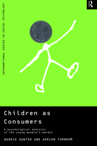 表紙画像: Children as Consumers 1st edition 9780415185349