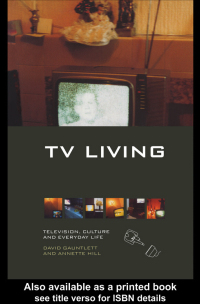 Imagen de portada: TV Living 1st edition 9780415184854